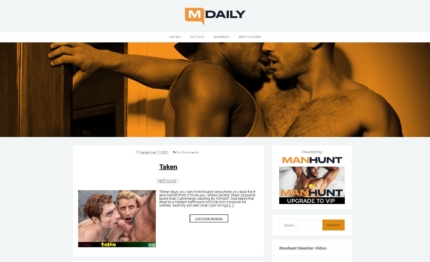ManHuntDaily & 7+ Gay Porn & Gay Sex Blogs Like ManHuntDaily